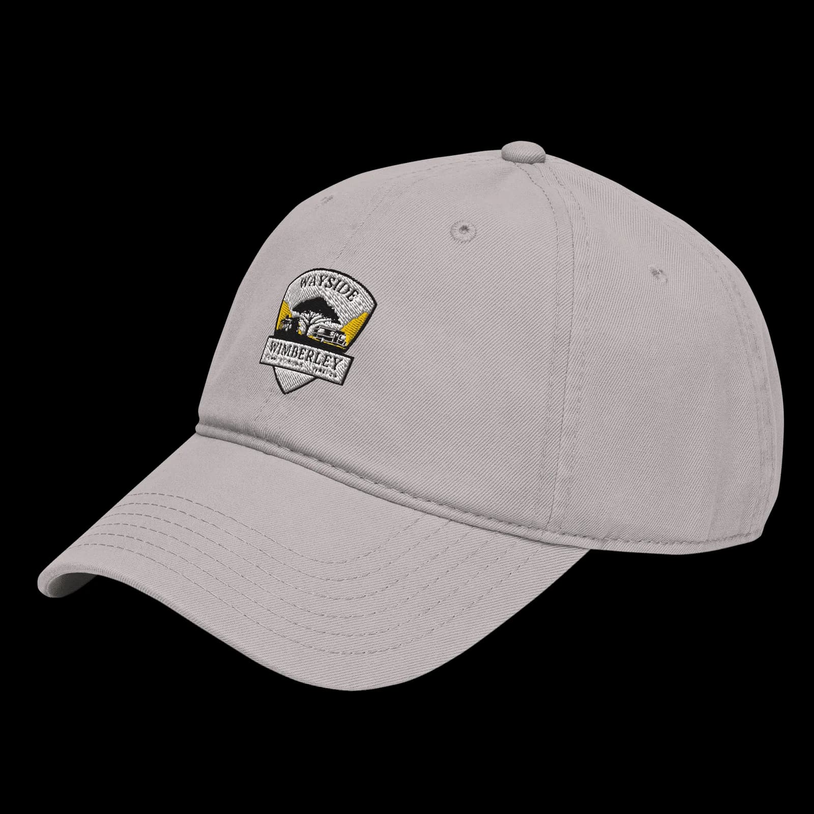 Wayside Wimberley logo Garment Washed Baseball Cap