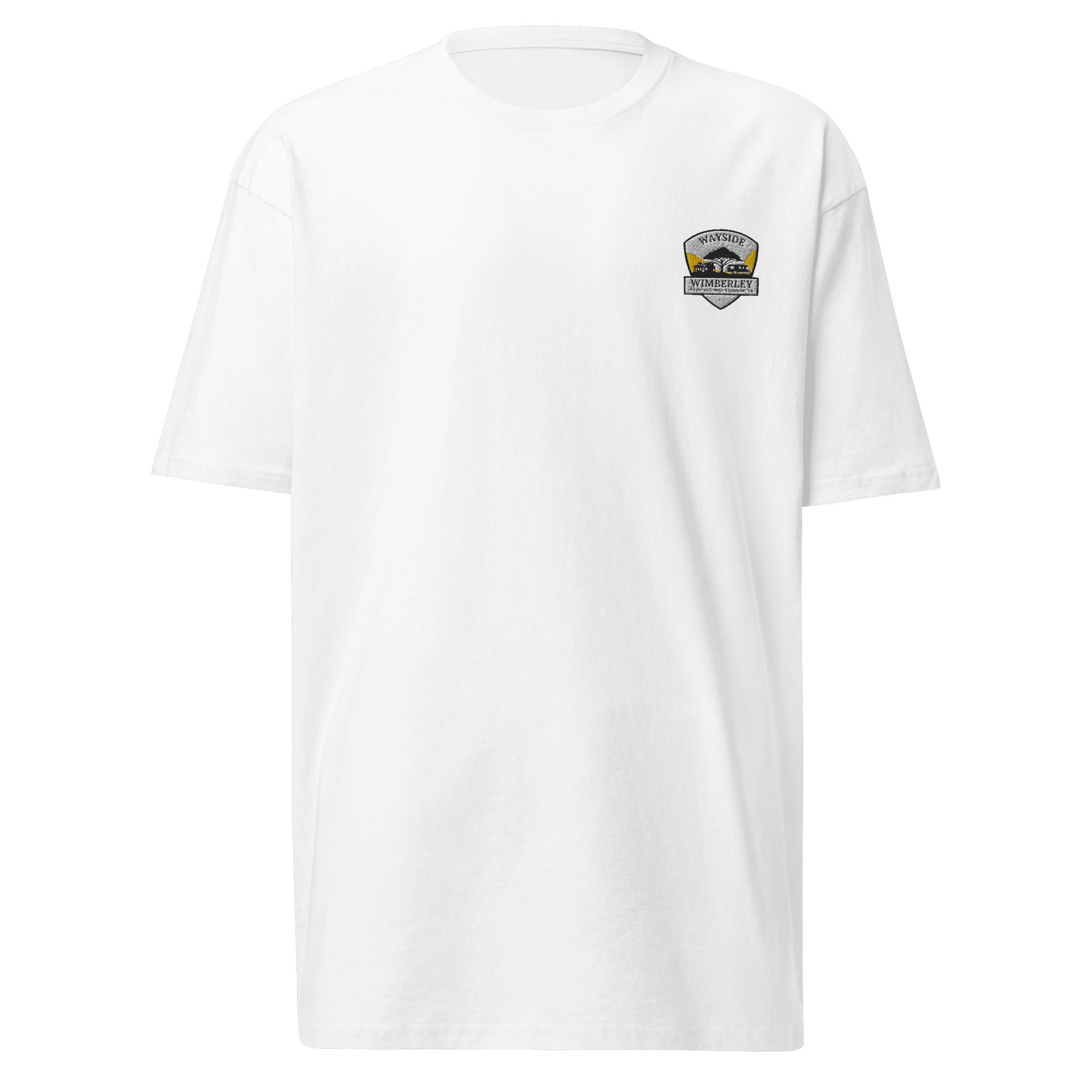 Wayside Wimberley logo Men's Premium Heavyweight Tee